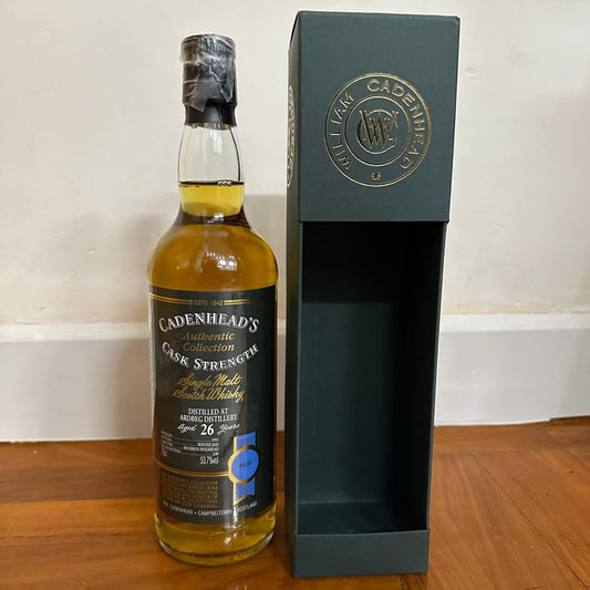 C10094 - Cadenhead's Ardbeg 26YO, 1993/2020, Authentic Collection, 53.7% (WF91) - 