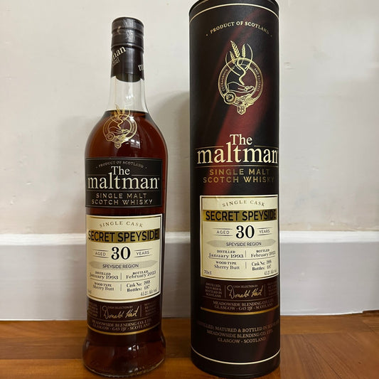 C10096 - The Maltman Secret Speyside 30YO, 1993/2023, 1888, 45.2% (WB89.76) - 