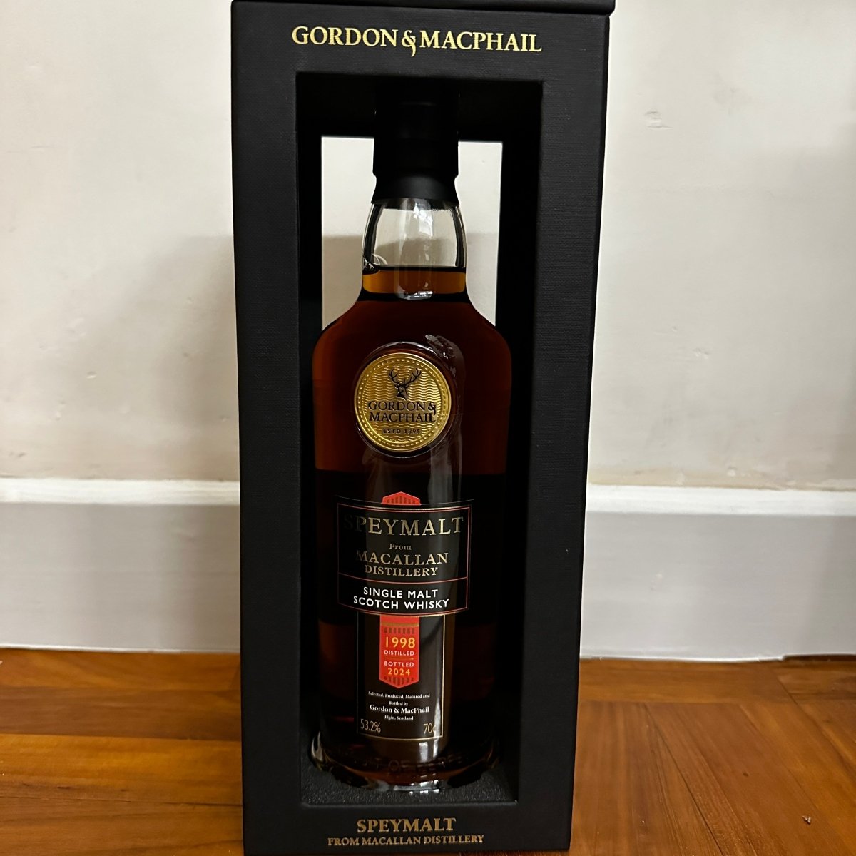 C10102 - Gordon & MacPhail Macallan 26YO, 1998/2024, Speymalt, 21603912, 53.2% (WB90.18) - 