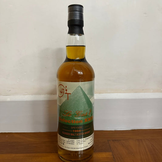 C10104 - Le Gus't Selection XXIX Speyside Blended Malt 27YO, 1994/2021, 3522, 46.9% (WB89.83) - 