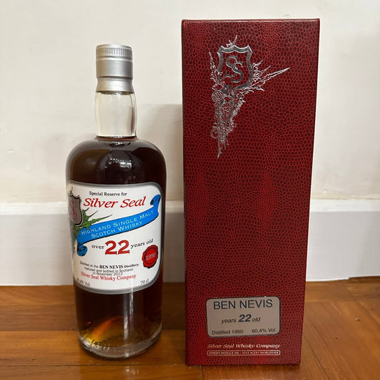 C10112 - Silver Seal Ben Nevis 22YO, 1990/2012, 536, 60.4% (WB87.63) - 