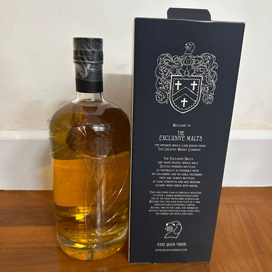 C10119 - Creative Whisky Company Bowmore 14YO, 1999, Exclusive Malts, 347, 54.5% (WB88.05) - 