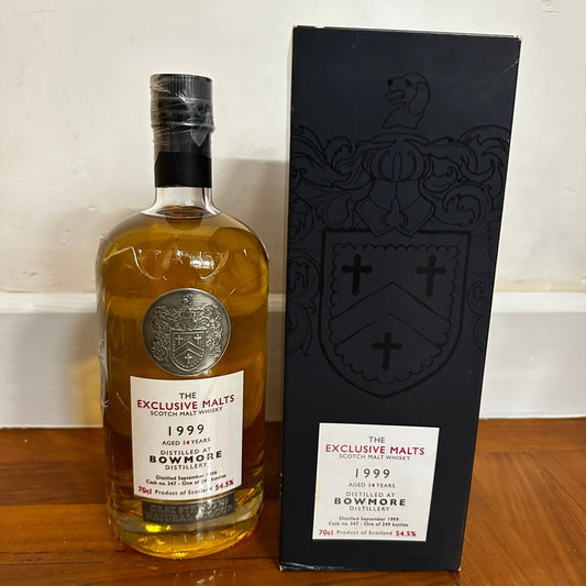 C10119 - Creative Whisky Company Bowmore 14YO, 1999, Exclusive Malts, 347, 54.5% (WB88.05) - 