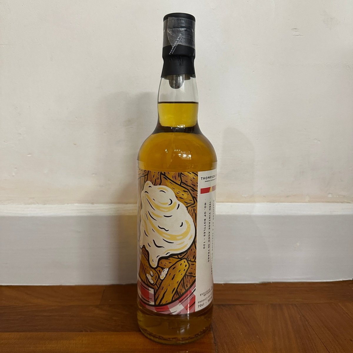 C10120 - Thompson Bros Speyside 30YO, 1990/2021, 50.4% (WB88.97) - 