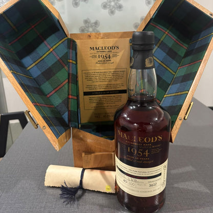 C10128 - Macleod's (Glen Grant) 50YO, 1954, #3612, 42.2% -