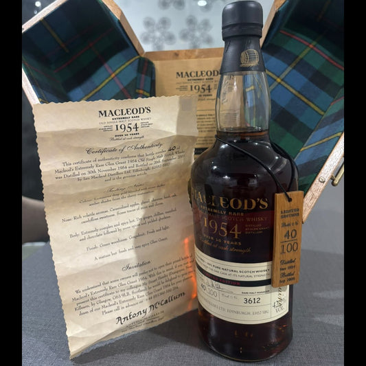 C10128 - Macleod's (Glen Grant) 50YO, 1954, #3612, 42.2% -