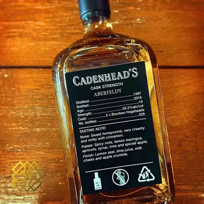 Cadenhead's Aberfeldy - 19YO,1997/2016, 55.3% - Scotch Whisky