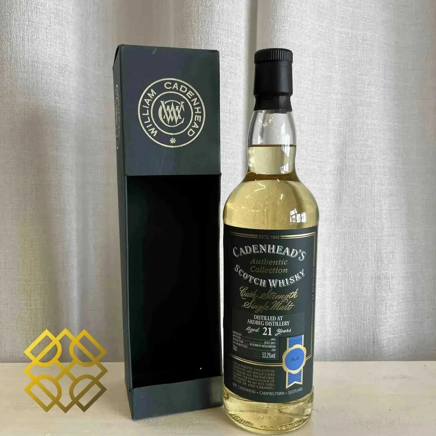 Cadenhead's Ardbeg - 21YO, 1993/2015, 53.2% (WB87.63) (分現金/信用卡價) - Scotch Whisky