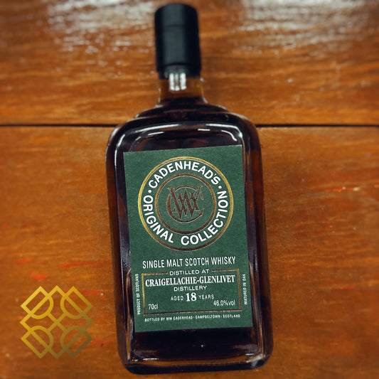 Cadenhead's Craigellachie - 18YO, 2025, Original Collection, 46% - Scotch Whisky