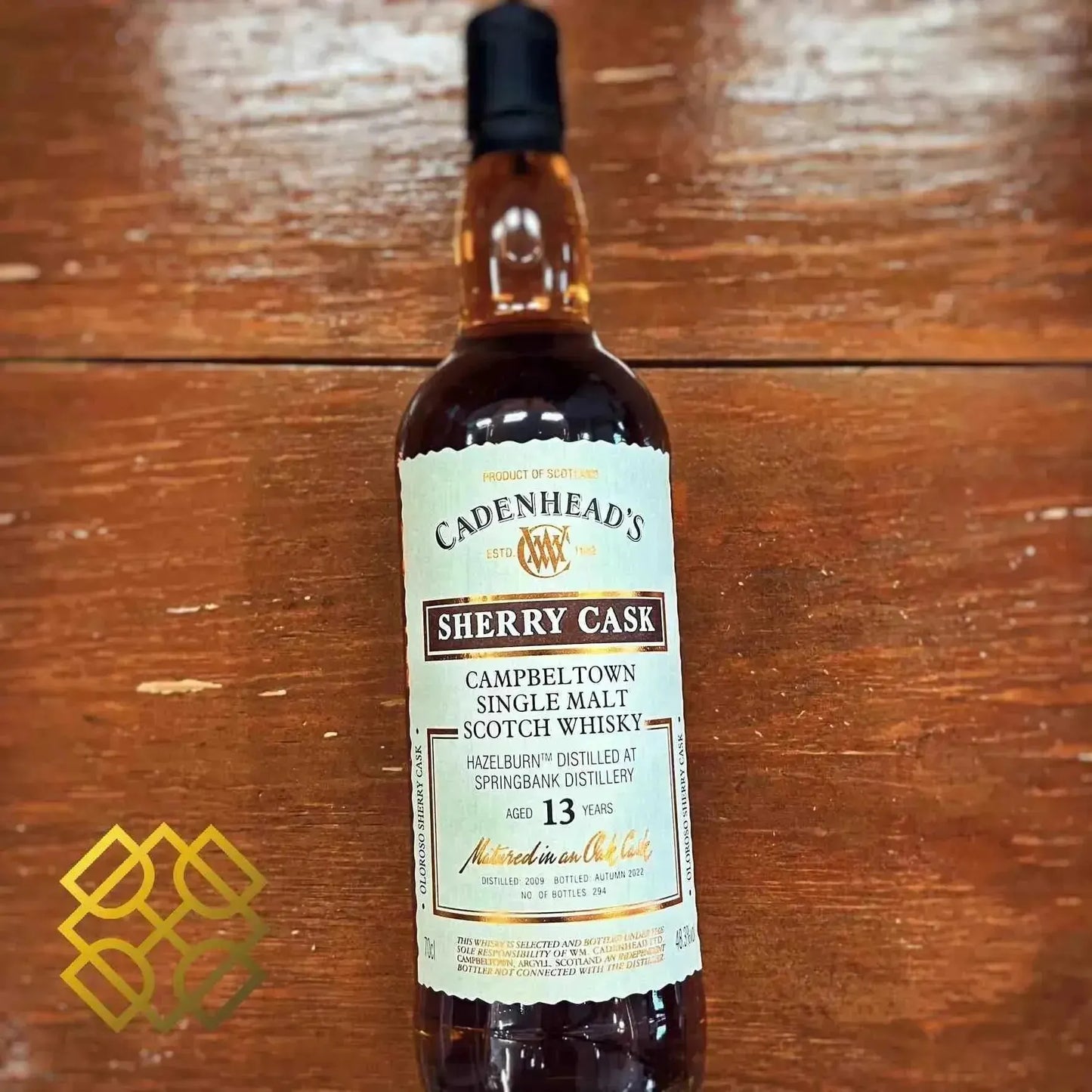 Cadenhead's Hazelburn - 13YO, 2009/2022, 48.3% - Scotch Whisky