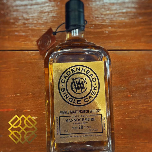 Cadenhead's Mannochmore - 20YO, 1997/2017, 52.7% (分現金/信用卡價) - Scotch Whisky