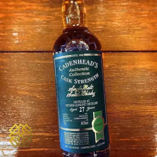Cadenhead's Speyside - 27YO, 1991/2018, 48.8% - Scotch Whisky