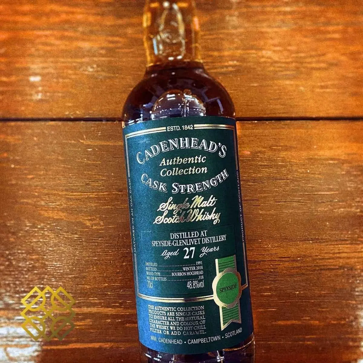 Cadenhead's Speyside - 27YO, 1991/2018, 48.8% - Scotch Whisky