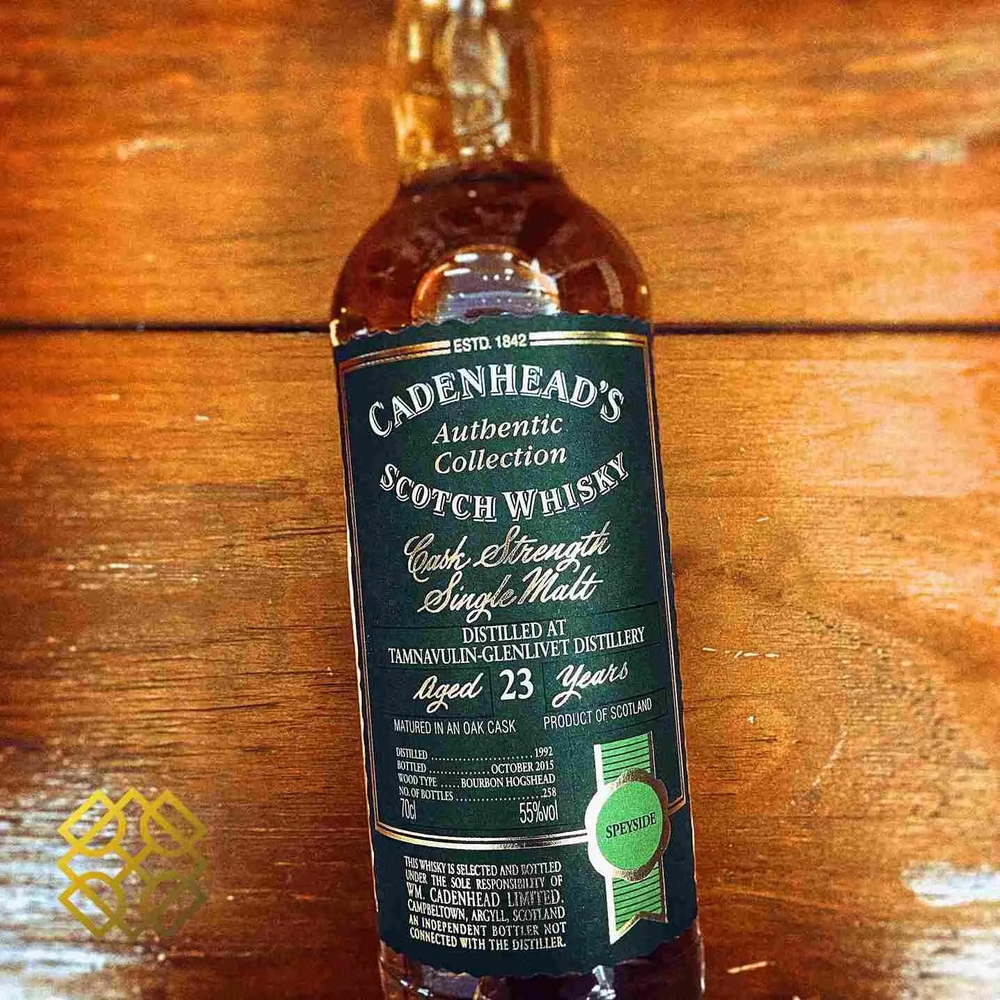 Cadenhead's Tamnavulin - 23YO, 1992/2015, 55% - Scotch Whisky