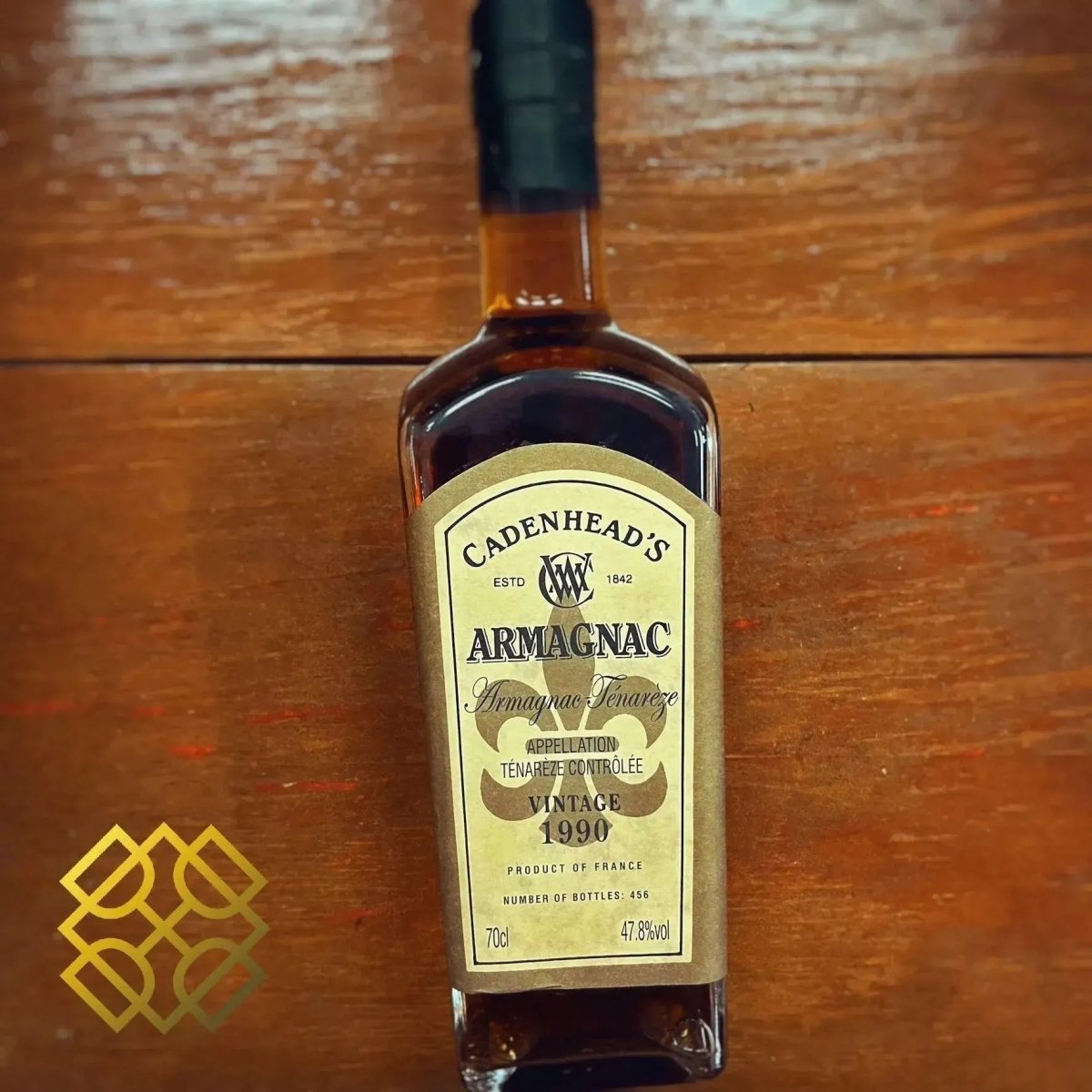 Cadenhead Ténarèze - 29YO, 1990/2019, Single Cask, 47.8% - Armagnac