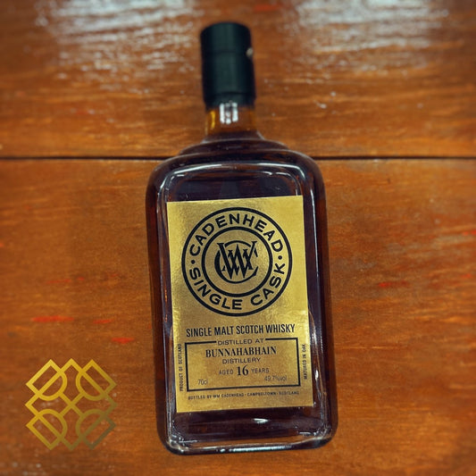 Cadenhead's Bunnahabhain - 16YO, 1999/2016, Sherry Hogshead, 49.7% (分現金/信用卡價) - 蘇格蘭威士忌
