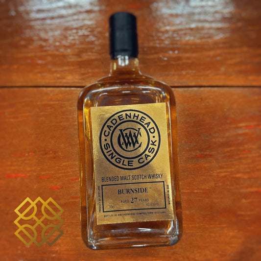 Cadenhead's Burnside (Balvenie) 27YO, 1991, Single Cask, 43.6% (WB88.41) (分現金/信用卡價) - 蘇格蘭威士忌