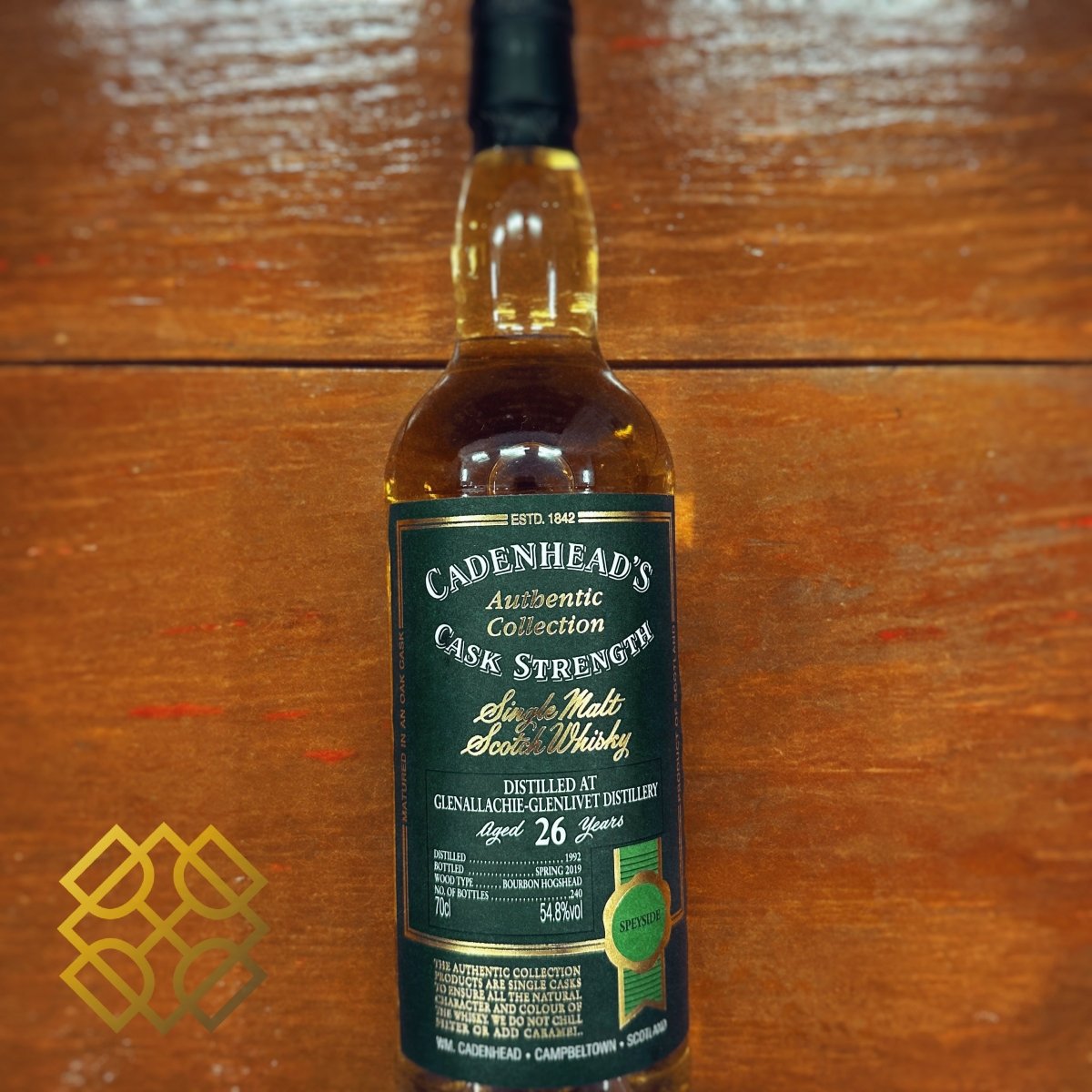 Cadenhead's Glenallachie 26YO, 1992/2019, 54.8% (WF90) (分現金/信用卡價) - 蘇格蘭威士忌
