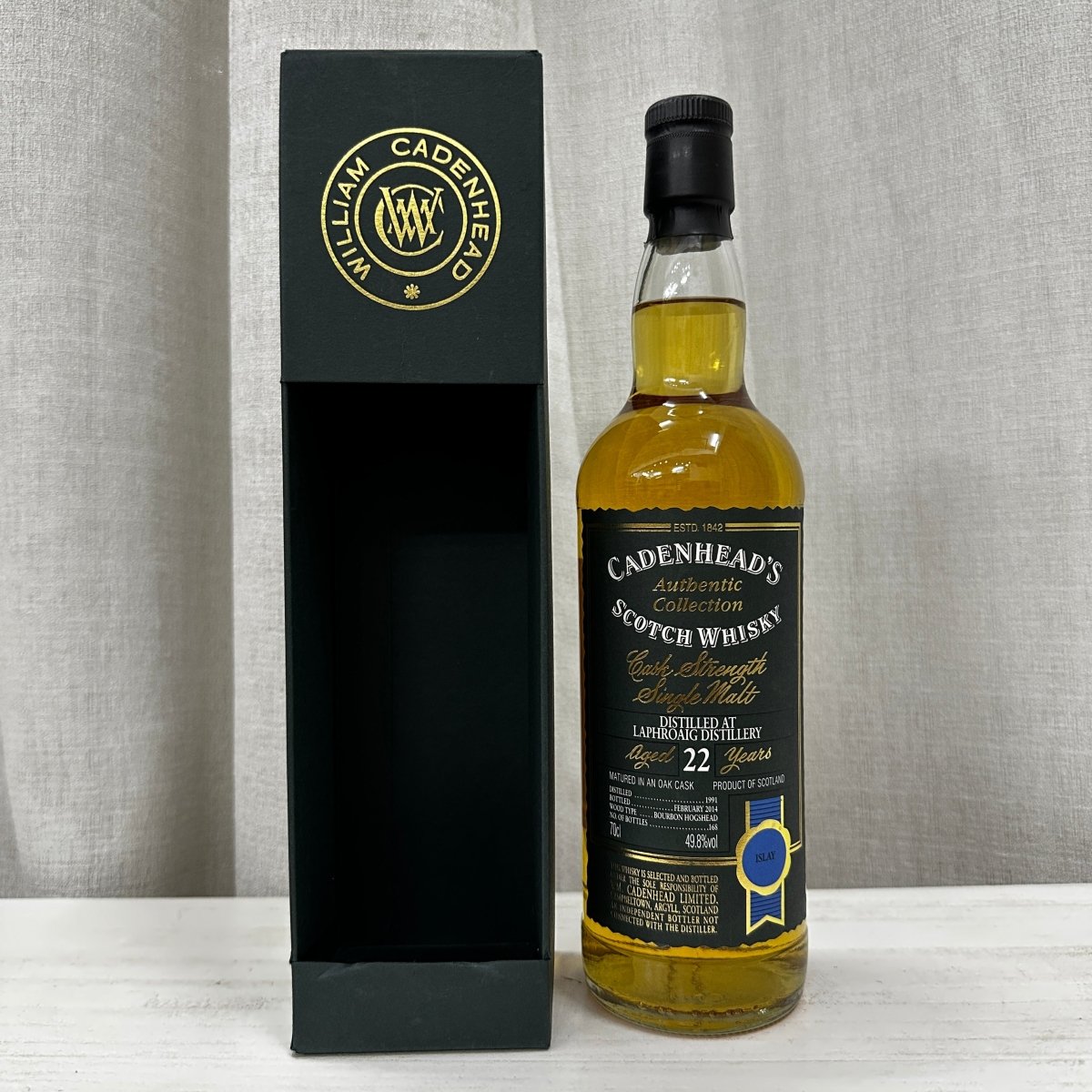Cadenhead's Laphroaig 22YO, 1991/2014, 49.8% (WF91) (分現金/信用卡價) - 蘇格蘭威士忌