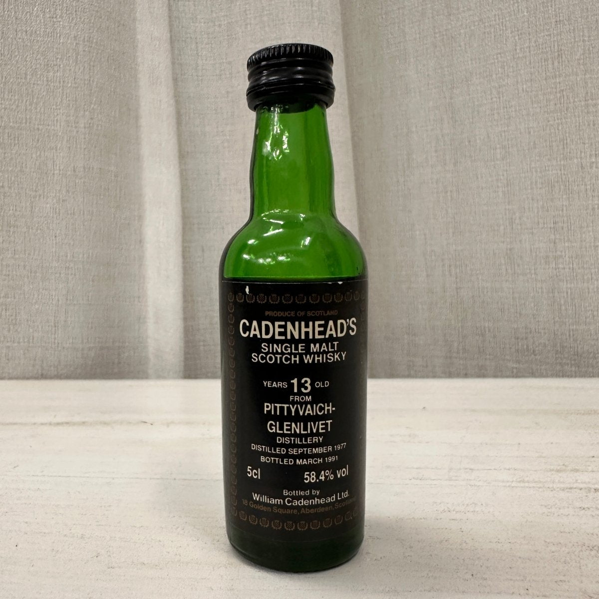 Cadenhead's Pittyvaich 13YO, Dumpy Bottle, 58.4%, 50ml - 蘇格蘭威士忌