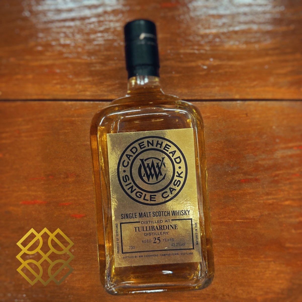Cadenhead's Tullibardine - 25YO, 1993/2018, 43.2% (WF88) (分現金/信用卡價) - 蘇格蘭威士忌