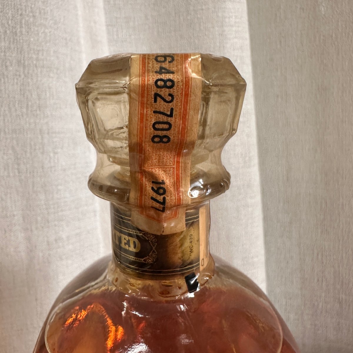 Canadian Club Classic 12YO 1977, 40%, 1000ml - Other Whiskies