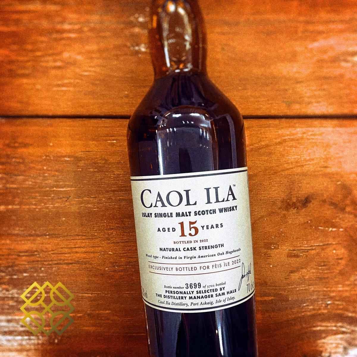 Caol Ila - 15YO, Feis Ile 2022, 55.2%  Type : Single malt whisky 威士忌