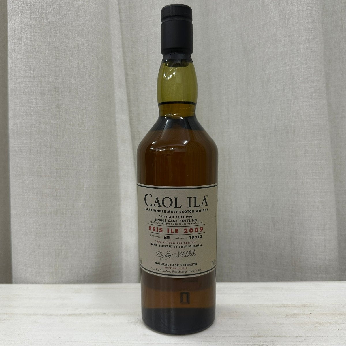 Caol Ila 1996/2009, Feis Ile 2009, 19313, 58% (WN92) (分現金/信用卡價) - 蘇格蘭威士忌