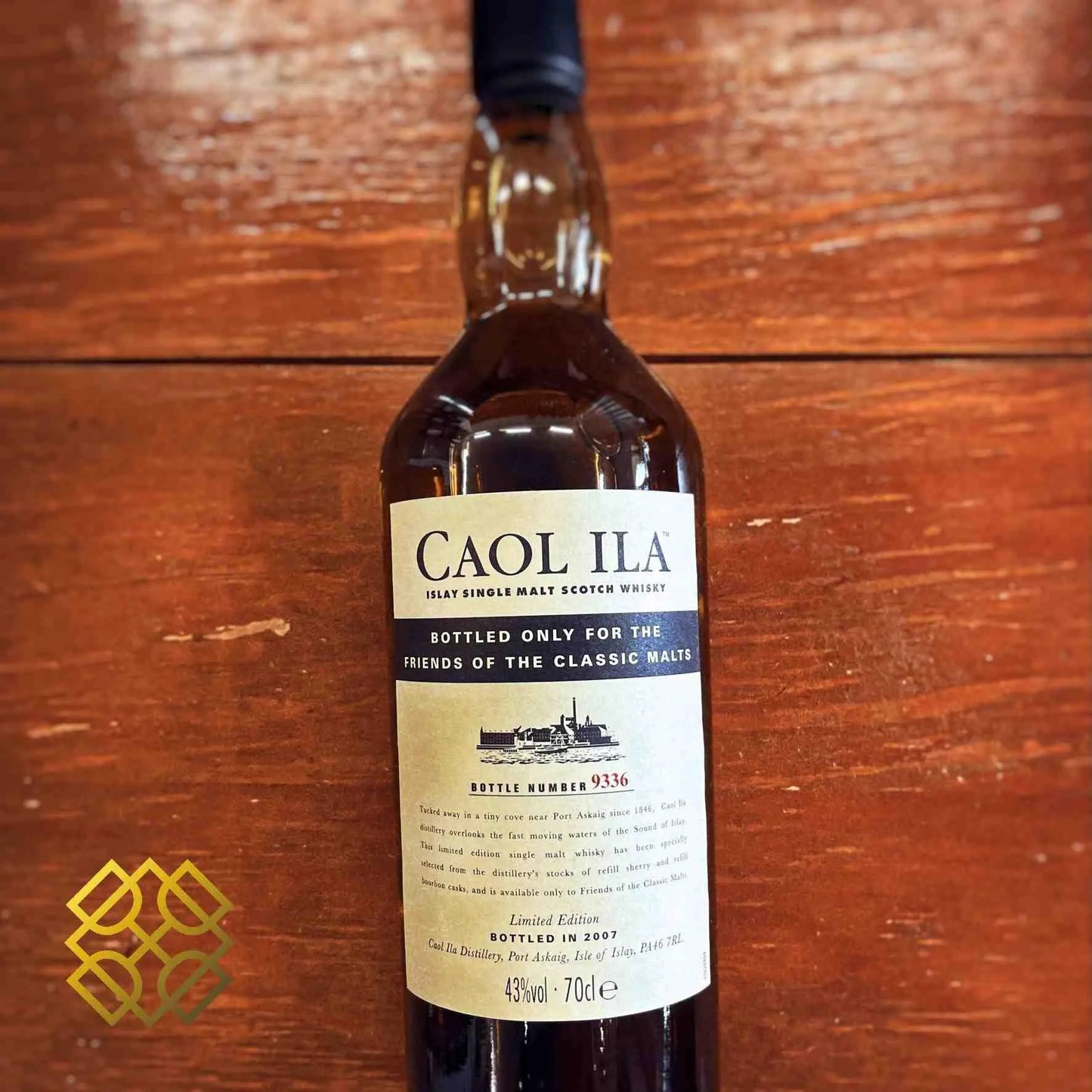 Caol Ila - 2007, Friends of Classic Malts, 43% - Scotch Whisky