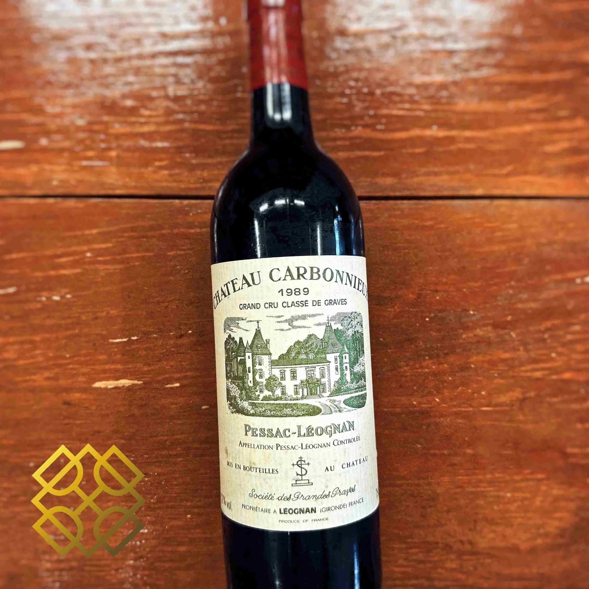 Château Carbonnieux Cru Classé de Graves 1989 - Red Wine - France