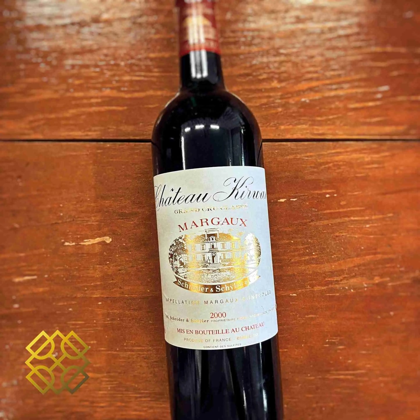 Chateau Kirwan 3eme Grand Cru Classe 2000 - Red Wine - France