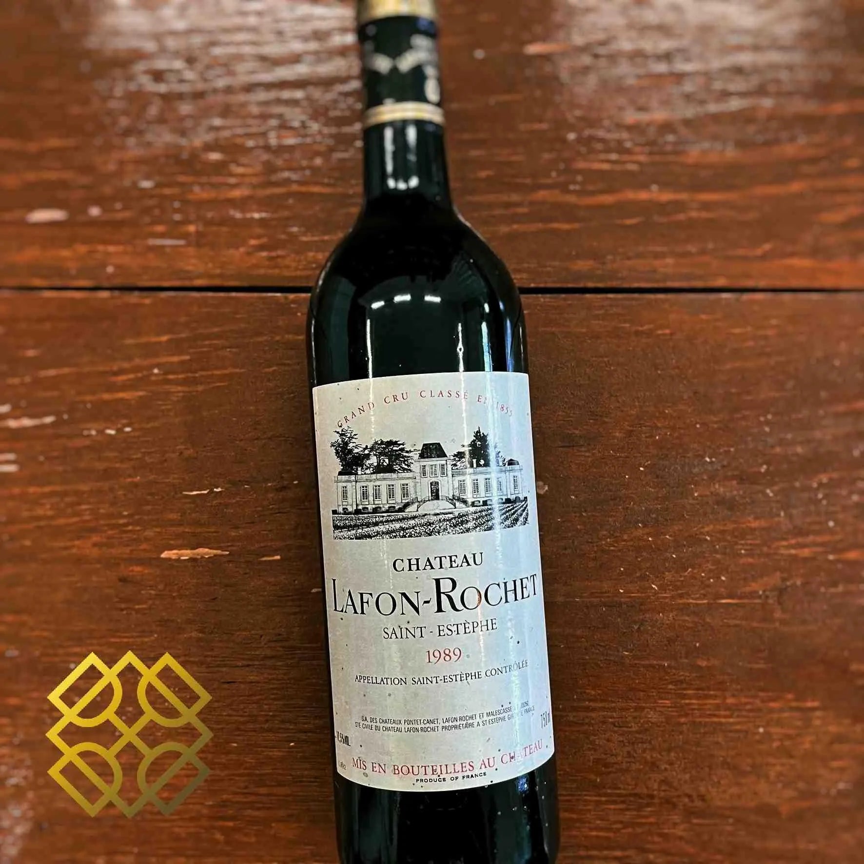 Chateau Lafon Rochet 4eme Grand Cru Classe 1989 - Red Wine - France