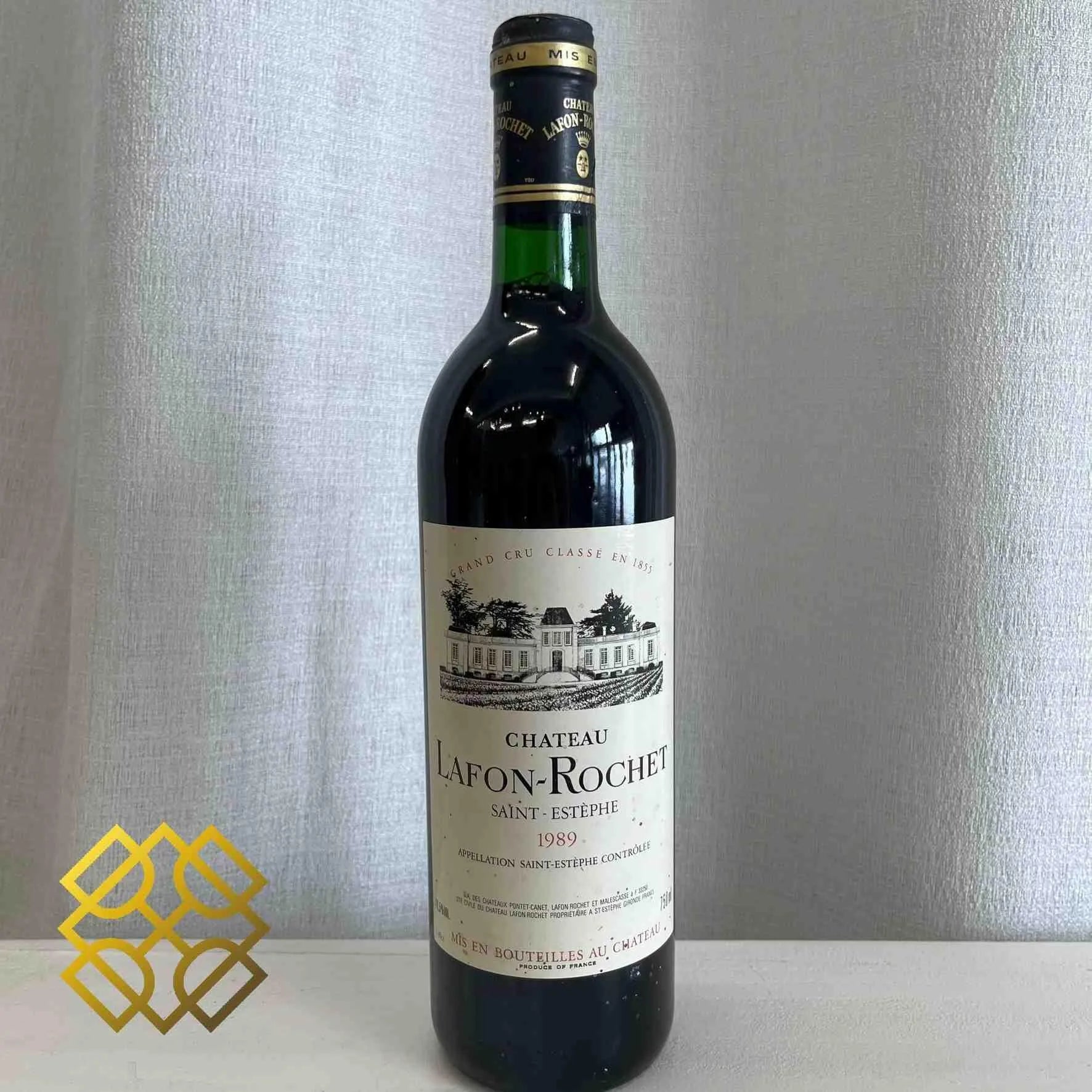 Chateau Lafon Rochet 4eme Grand Cru Classe 1989 - Red Wine - France