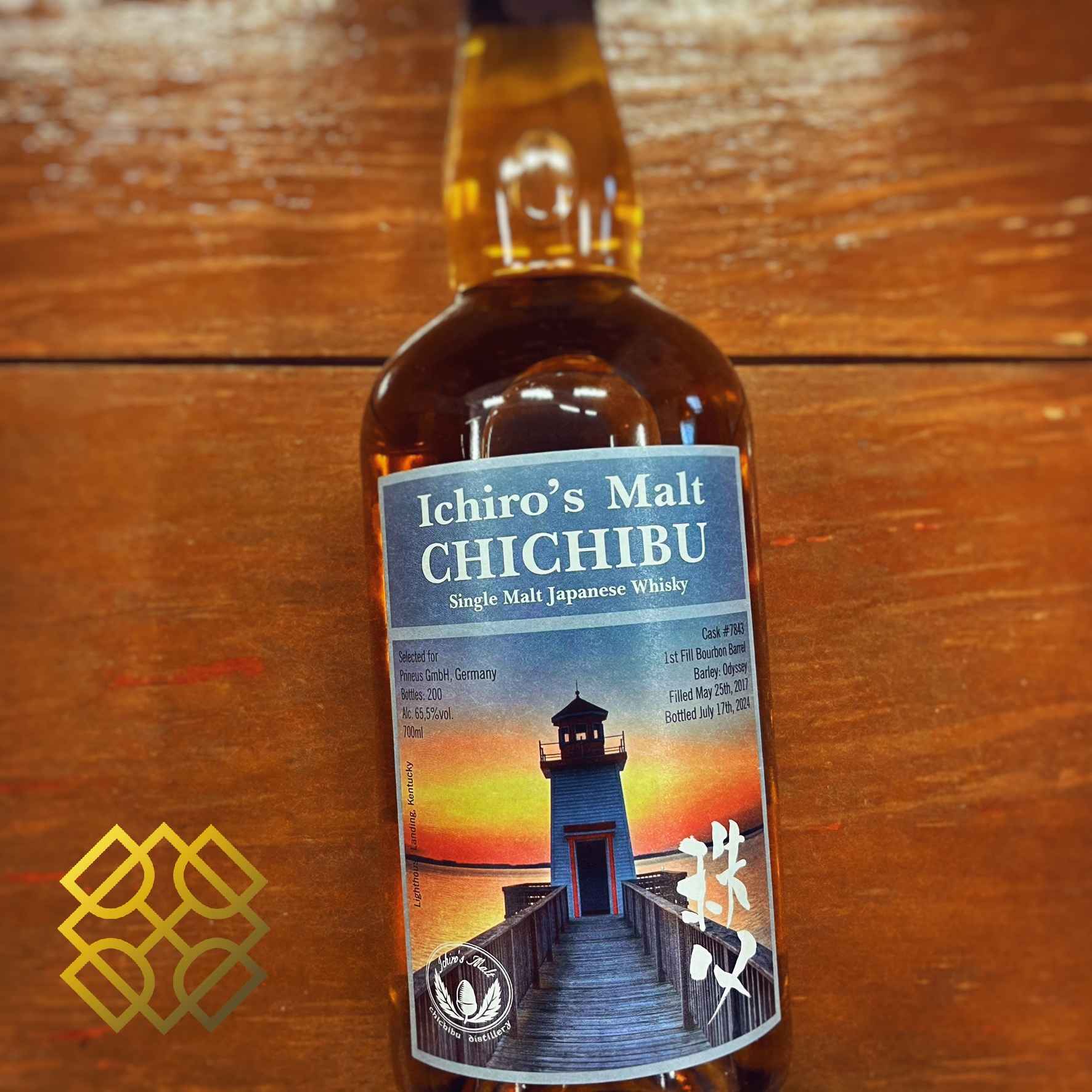 Chichibu - 7YO, 2017/2024, #7843, Lighthouse Single Cask, 65.5% (分現金/信用卡價) - Japanese Whisky