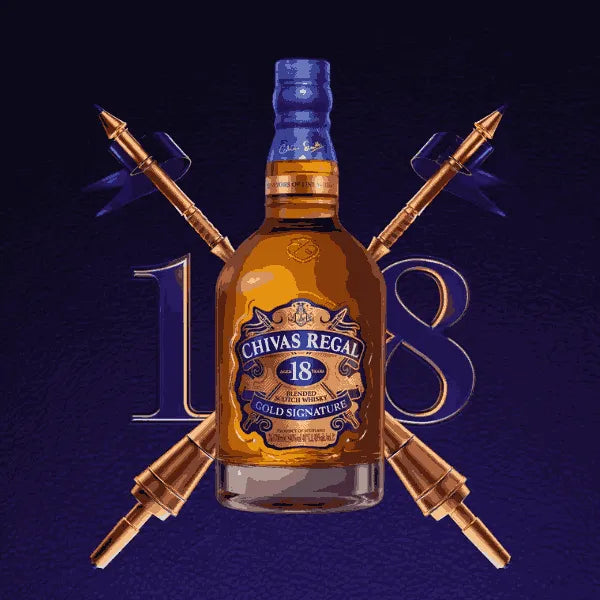 Chivas Regal - 18YO, 40% - Scotch Whisky