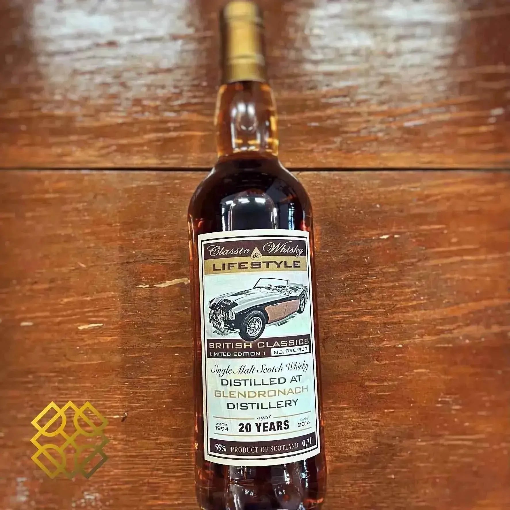 Classic Whisky & Lifestyle Glendronach - 20YO, 1994/2014, #1323, 55.0% - Scotch Whisky