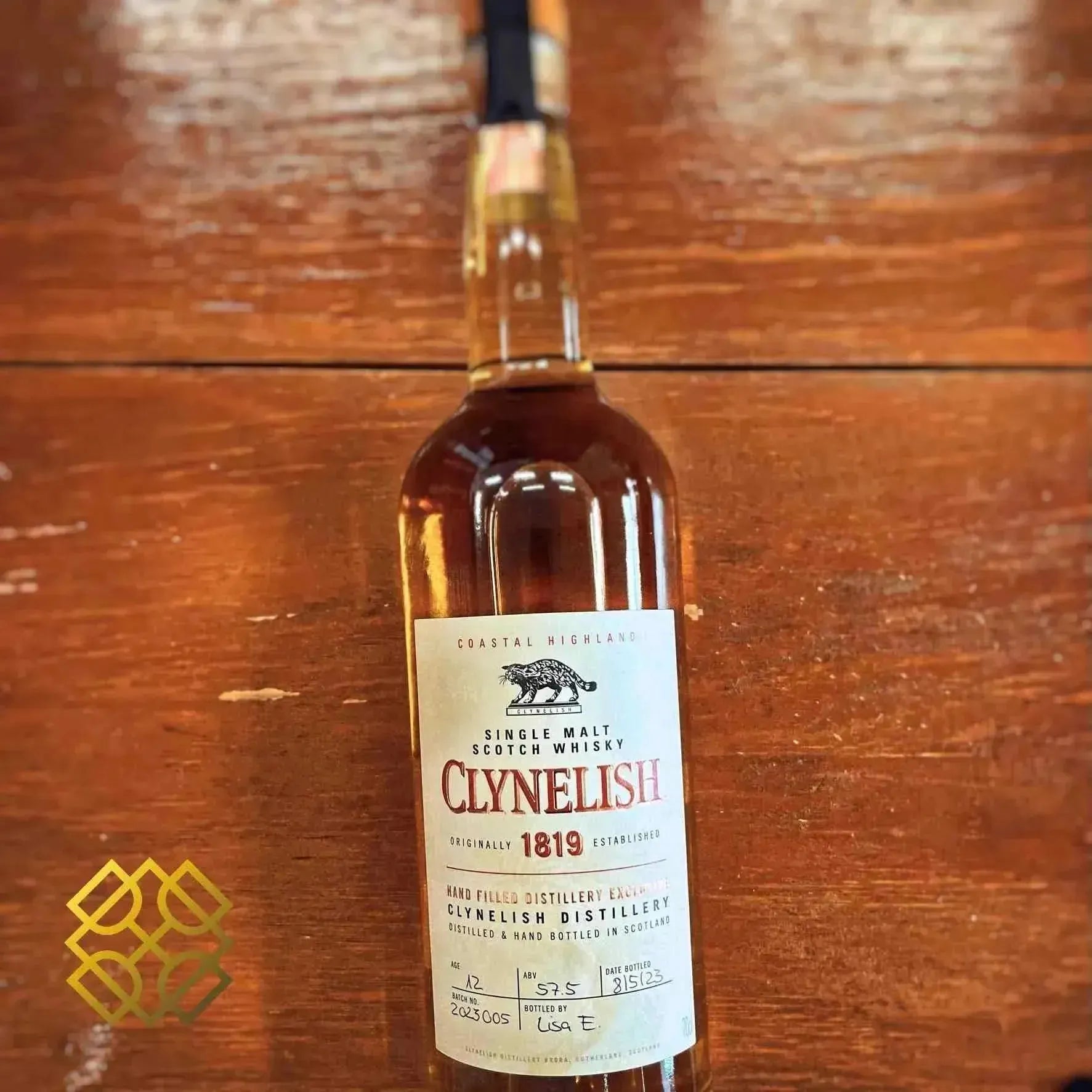 Clynelish - 12YO, 2023, Hand Filled Distillery Exclusive, Batch 2023/005, 57.5% - Scotch Whisky