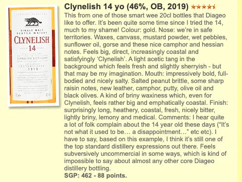 Clynelish 14 - 14YO, 46% - Scotch Whisky