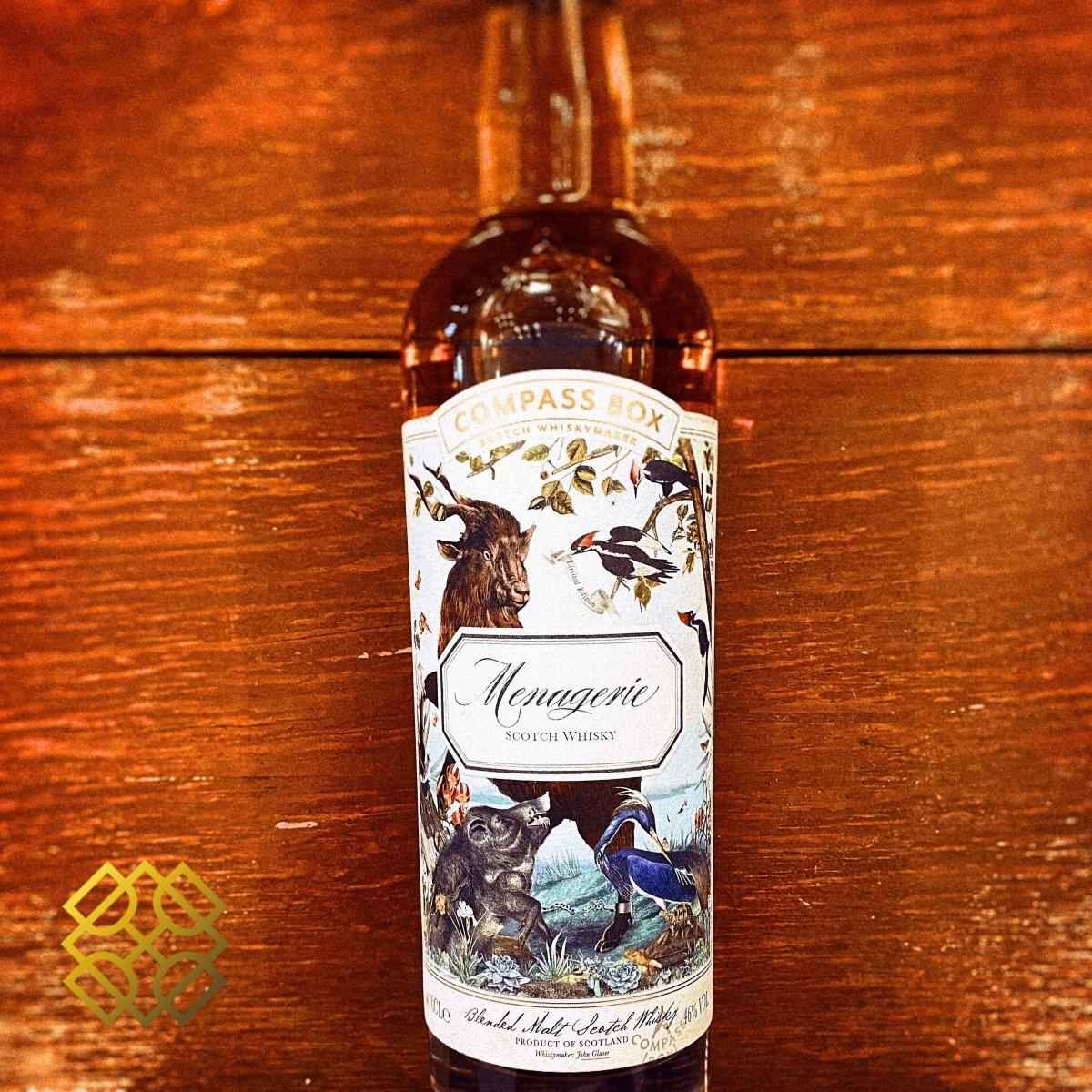 Compass Box - Menagerie, 46% (WB 88.29) , whisky, 威士忌, compass box