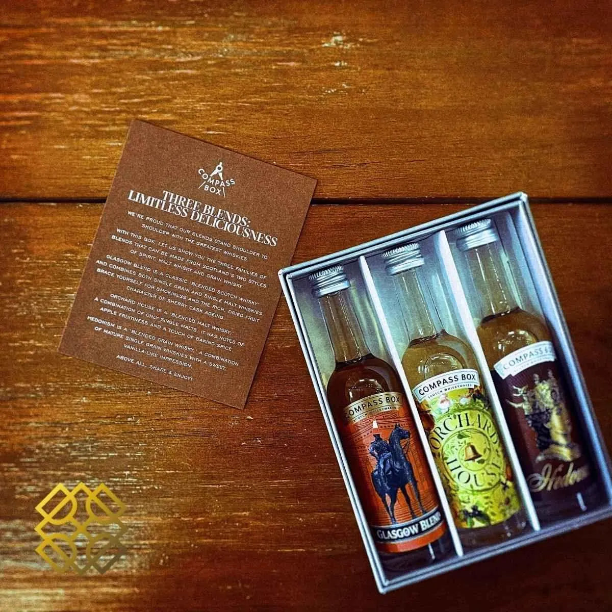 Compass box - The Blenders' Collection mini-set (3 x 50ml) - Scotch Whisky