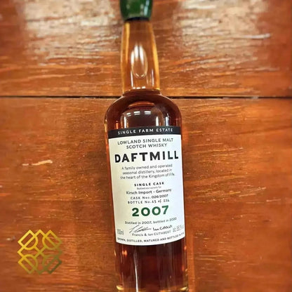 Daftmill - 12YO, 2007/2020, #026/2007, 58.2% (WF89) - Scotch Whisky