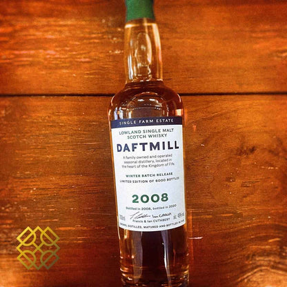 Daftmill - 12YO, 2008/2020, 46%  Type : Single malt whisky 威士忌