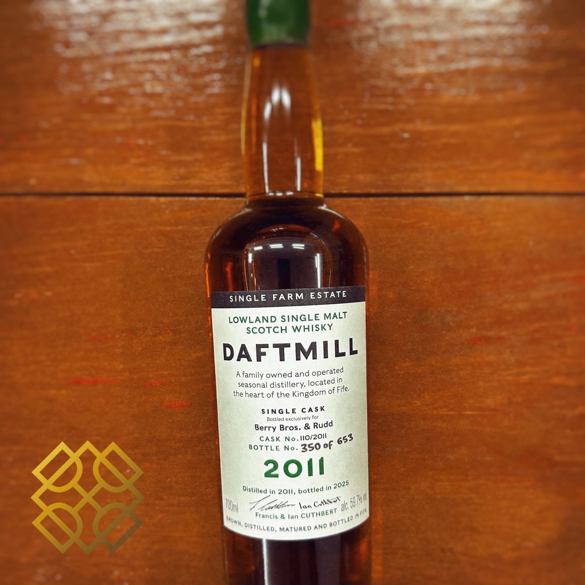 Daftmill 2011/2025, 110/2011, 1st fill Oloroso Sherry Butt, 59.7%, Bottled exclusively for Berry Bros. & Rudd (WB87.56) (分現金/信用卡價) - 蘇格蘭威士忌