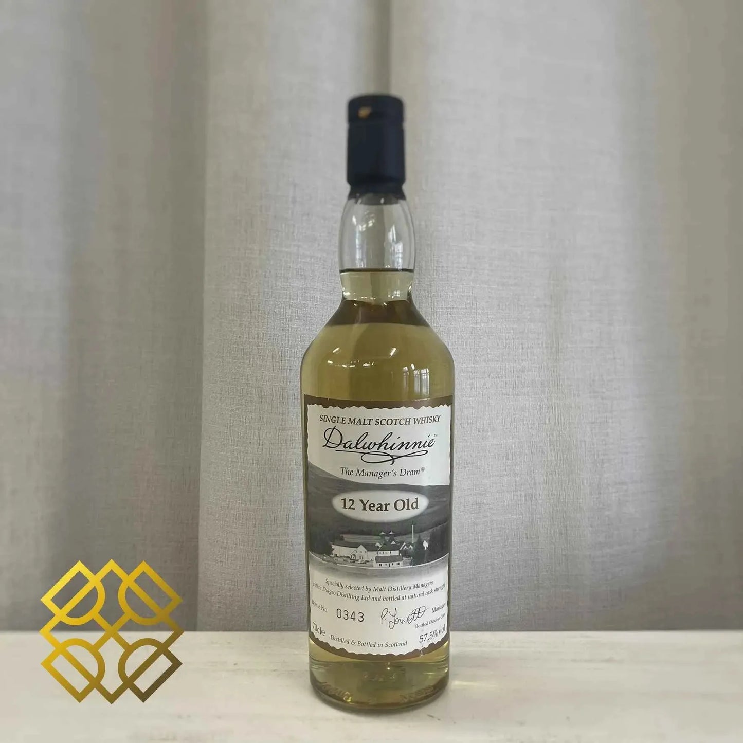 Dalwhinnie - 12YO, 2009, The Manager's Dram, Sherry Cask, 57.5% (WB87.38) (分現金/信用卡價) - Scotch Whisky