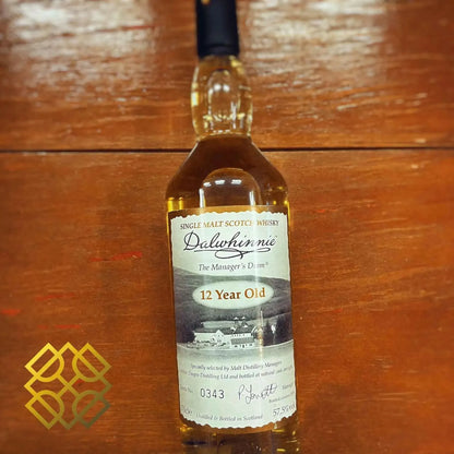 Dalwhinnie - 12YO, 2009, The Manager's Dram, Sherry Cask, 57.5% (WB87.38) (分現金/信用卡價) - Scotch Whisky