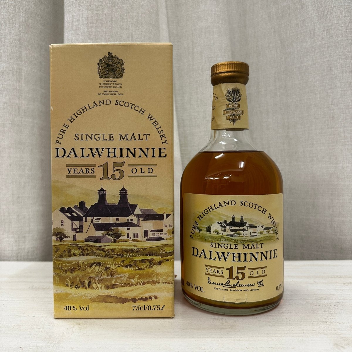 Dalwhinnie 15YO, 1980s Bottled, James Buchanan & Co, 40%, 750ml (分現金/信用卡價) - 蘇格蘭威士忌