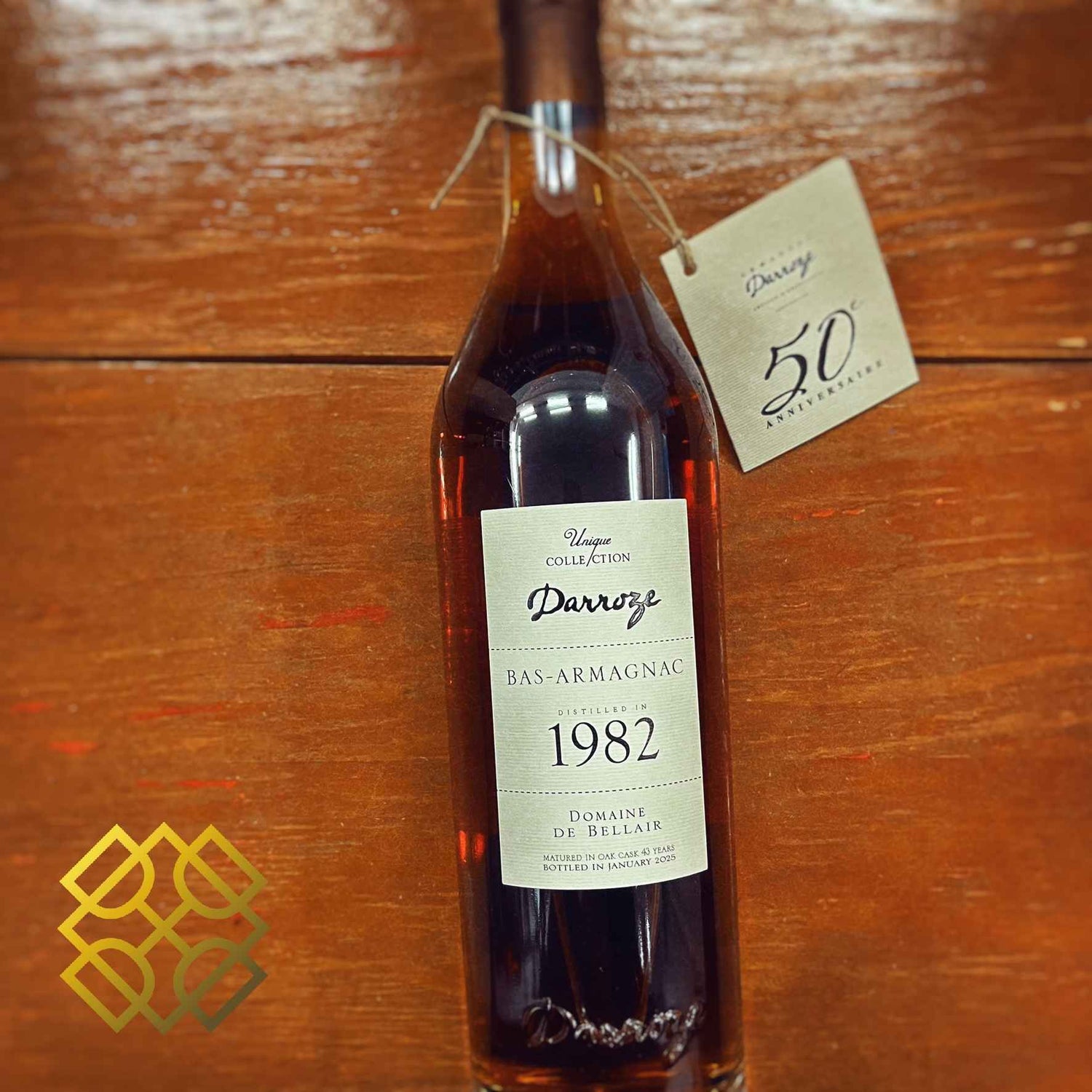 Darroze - 43YO, 1982/2025, Domaine de Bellair, 48.5% - Armagnac