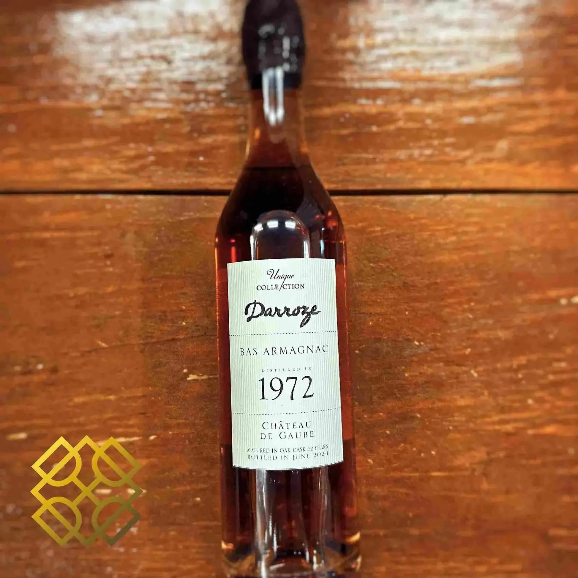 Darroze - 52YO, 1972/2024, Chateau de Gaube, 43%, 200ml - Armagnac