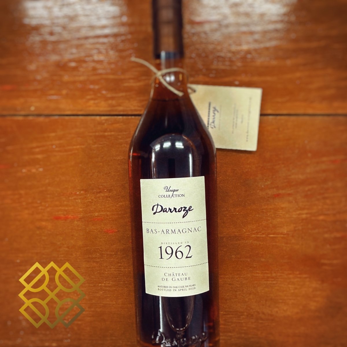 Darroze Chateau de Gaube 64YO, 1962/2026, 42.5% (分現金/信用卡價) - Armagnac
