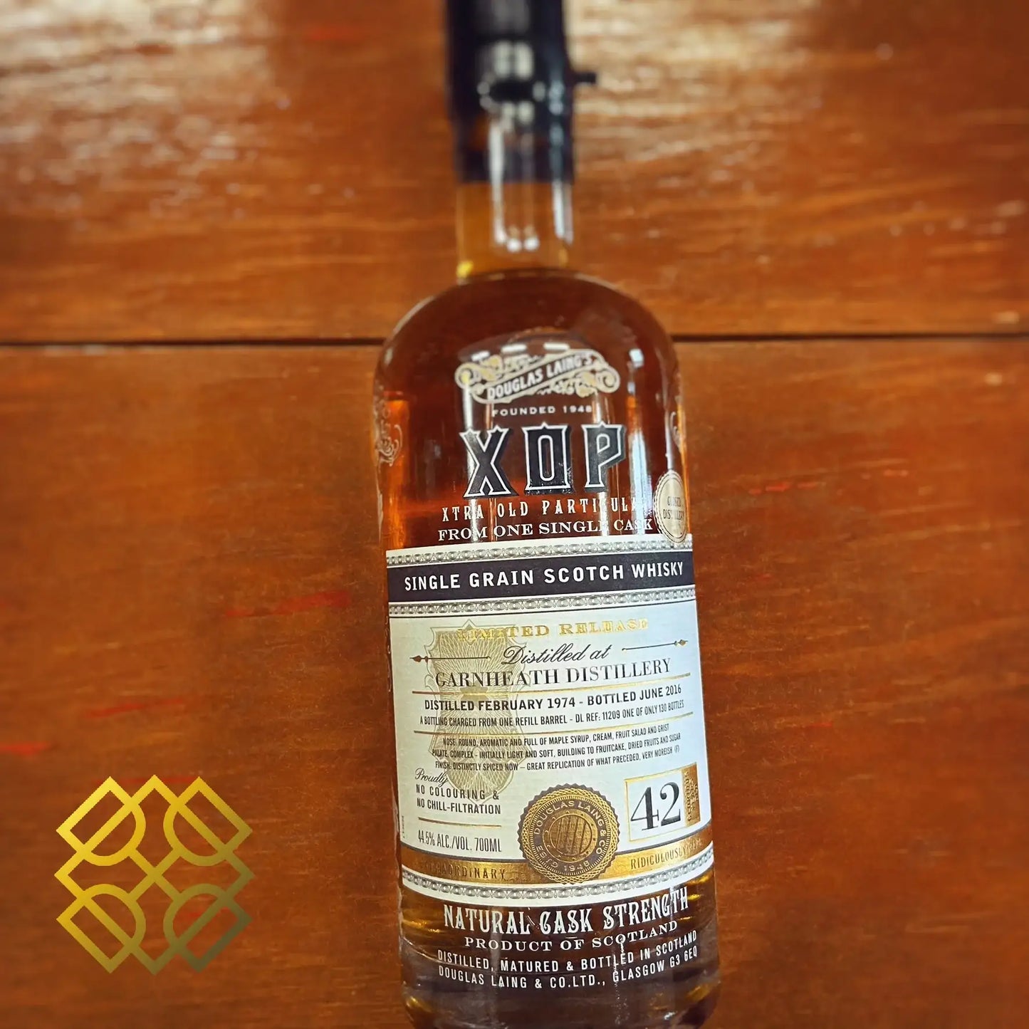 DL XOP Garnheath - 42YO, 1974/2016, #DL 11209, 44.5% (分現金/信用卡價) - Scotch Whisky